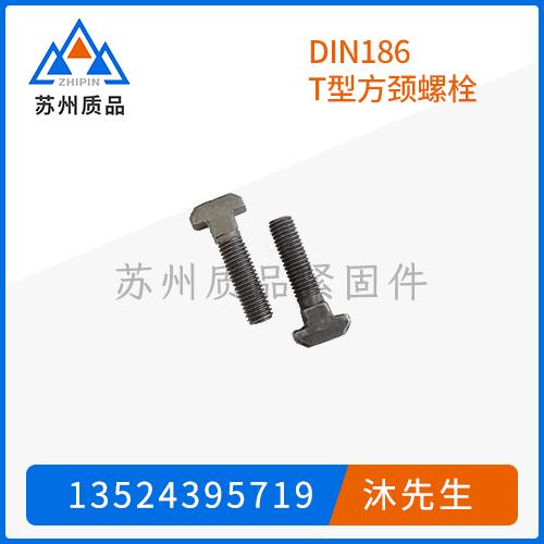 DIN186 T型方颈螺栓