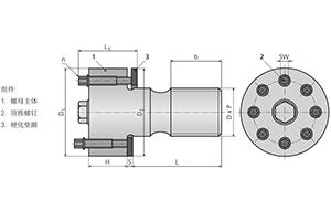 5.ESB8 螺栓型预紧器标准型