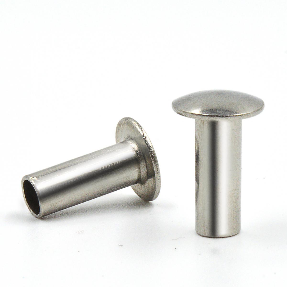 Truss Head Semi-Tubular Rivets