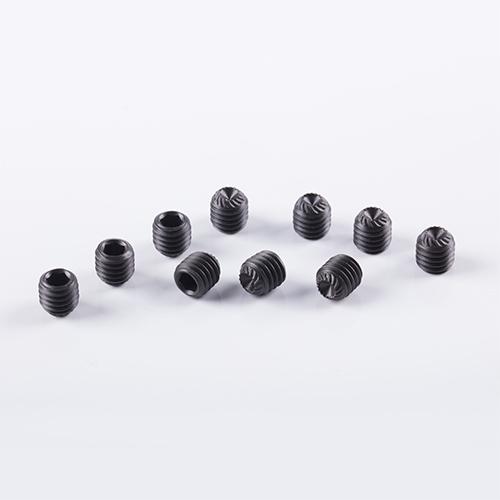 Hexagon Socket Set Screws with Knurled Cup Point