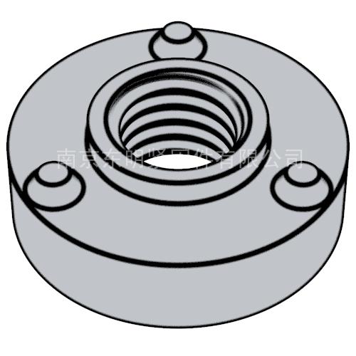 QC/T 867 - 2011 焊接圓螺母