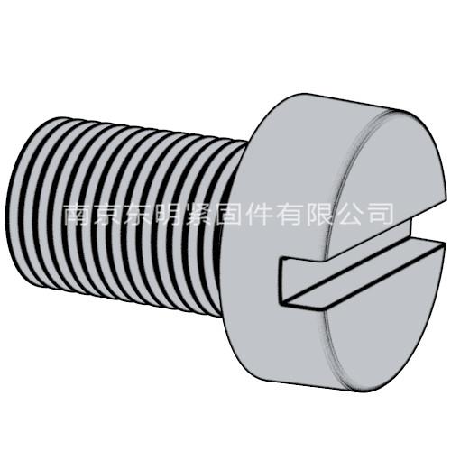 ISO 1207 - 2011 開槽圓柱頭螺釘-產品等級A級